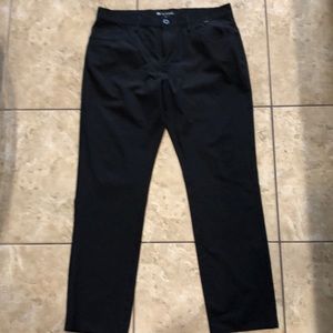 Travis Mathew Black Beckladium Pant 36” Waist 32” Leg